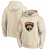 Florida Panthers Cream All Stitched Pullover Hoodie,baseball caps,new era cap wholesale,wholesale hats